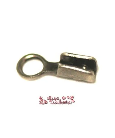 Terminal Mini para Cadena 3x1,5mm, Plata Vieja