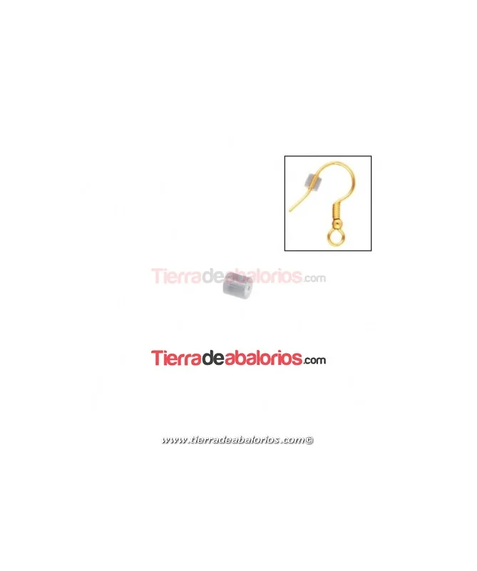 Tope de Silicona Pequeño de 4x3mm Transparente