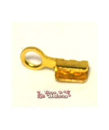 Terminal Mini para Cadena 3x1,5mm, Dorado
