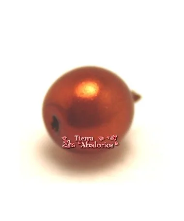 Perla de Cristal Checo 4mm, Caldera