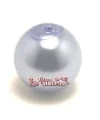 Perla de Cristal Checo 4mm, Azul