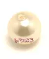 Perla de Cristal Checo 4mm, Champan