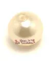 Perla de Cristal Checo 10mm Crudo