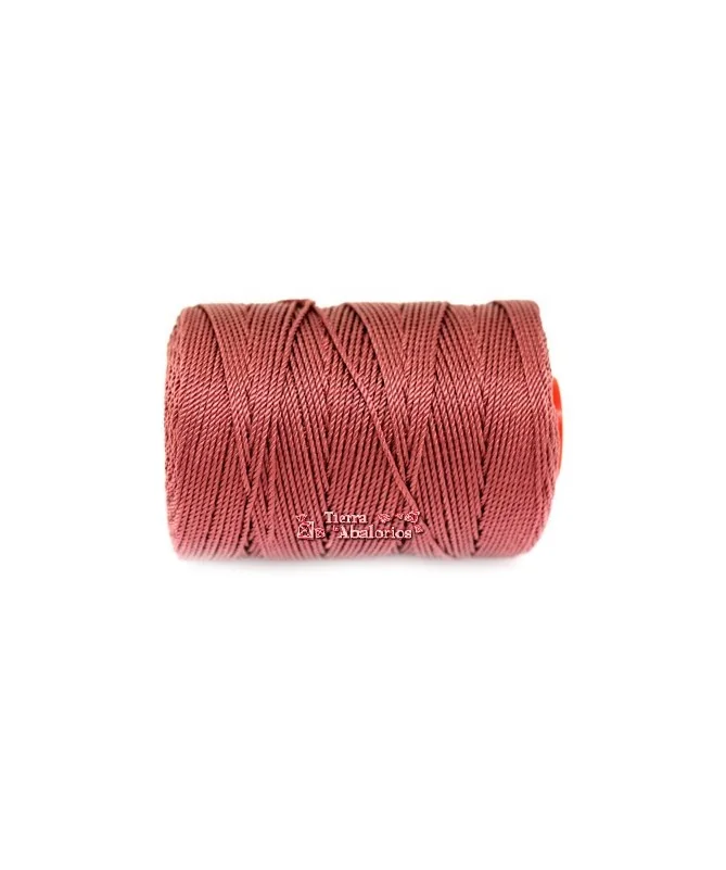 Hilo Trenzado de Nylon 1,5mm - Arcilla Hilo Trenzado de Nylon 1,5mm - Arcilla