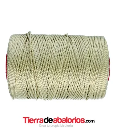 Hilo Trenzado de Nylon 1,5mm - Cebada (180 metros) Hilo Trenzado de Nylon 1,5mm - Cebada