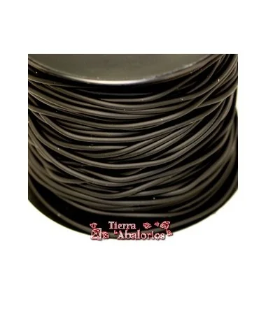 Cordón de Caucho 3mm, Negro