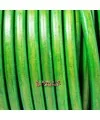 Cuero Regaliz 10x6mm - Verde Hierba (metro)
