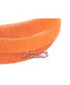 Tira de piel de Potro 20mm Naranja (metro)