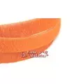 Tira de piel de Potro 20mm Naranja (20cm)