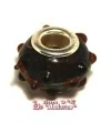 Rondel Pandora 12mm Agujero 4mm Negro