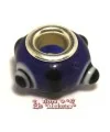 Rondel Pandora 12mm Agujero 4mm Azul