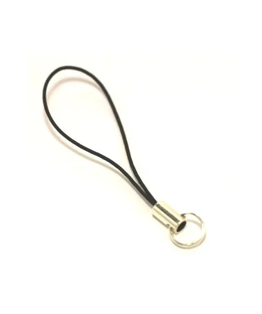 Colgante para Móvil con Anilla, Plateado Colgante para Móvil con Anilla, Plateado