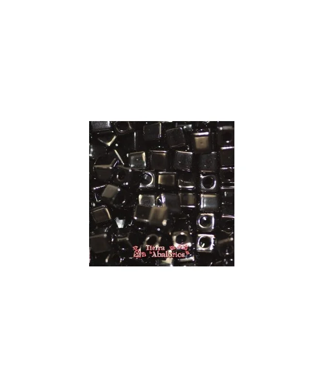 Cubo Miyuki 3x3mm SB401 Negro Cubo Miyuki 3x3mm SB401 Negro