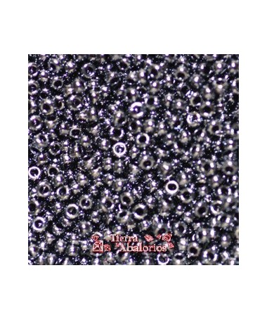 Rocalla Miyuki 15/0 0451 Gunnmetal (Hematite)