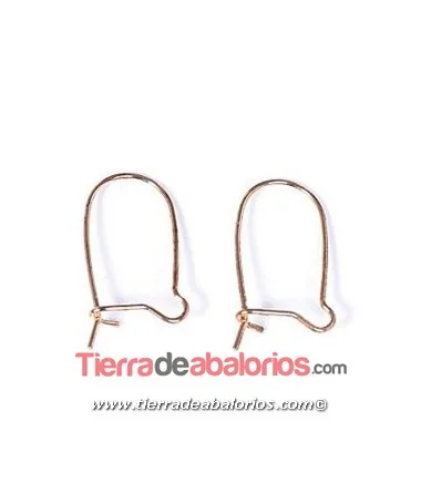 Pendiente Hippy Cerrado 14x8mm, Cobre Pendiente Hippy Cerrado 14x8mm, Cobre