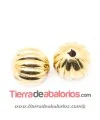 Bola Gallonada 6mm Agujero 1,5mm, Dorada