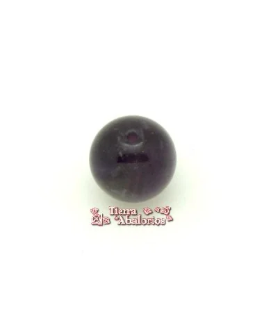 Amatista Bola de 10mm Agujero 0,9mm
