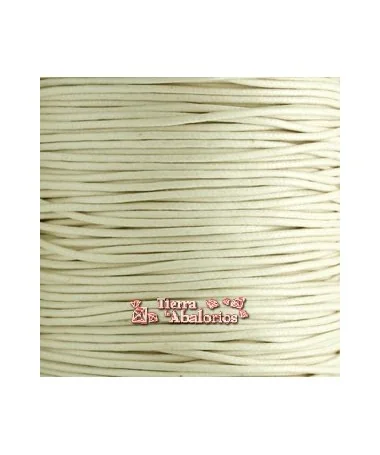 Hilo de Algodón Redondo 1mm - Perla