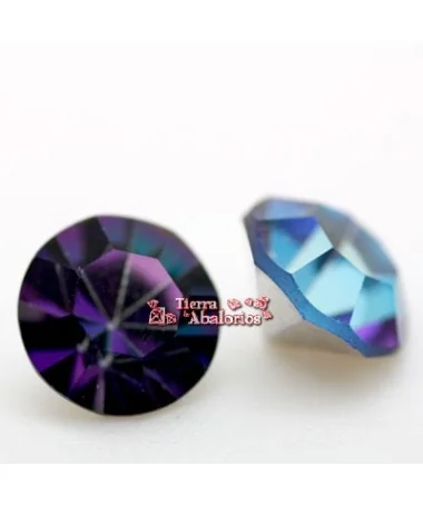 Xirius Chatón Swarovski SS39, Bermuda Blue Xirius Chatón Swarovski SS39, Bermuda Blue