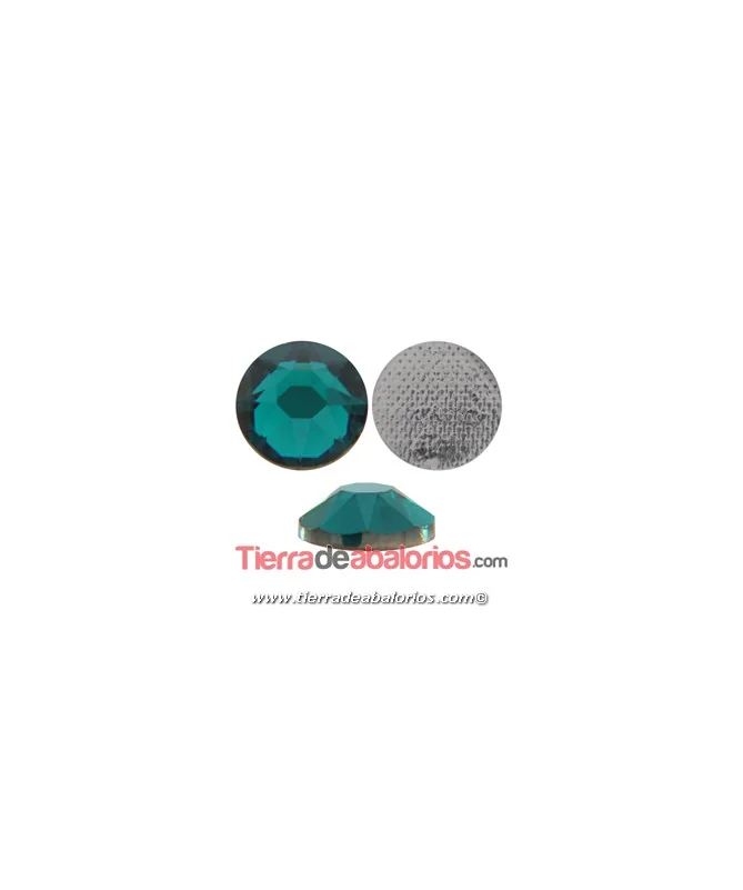 Hotfix Swarovski Xirius SS16, Emerald