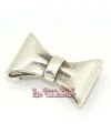 Pasador Lazo 28x18mm Agujero 13x3mm, Plateado