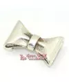 Pasador Lazo 28x18mm Agujero 13x3mm, Plateado