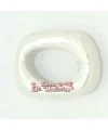 Ceramica para Regaliz 18x14mm Agujero 10x7mm Blanco