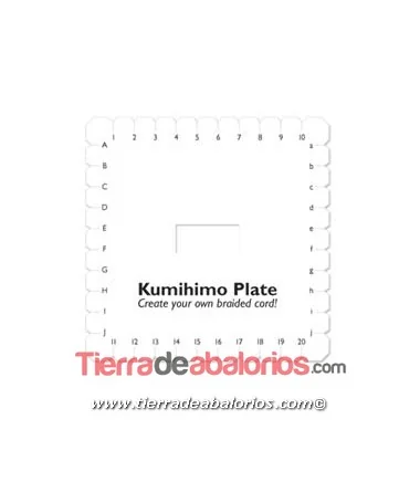 Cuadrado de Kumihimo