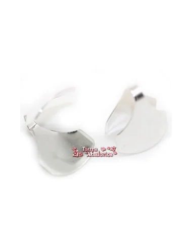 Terminal 20mm Ancho 17mm, Plateado