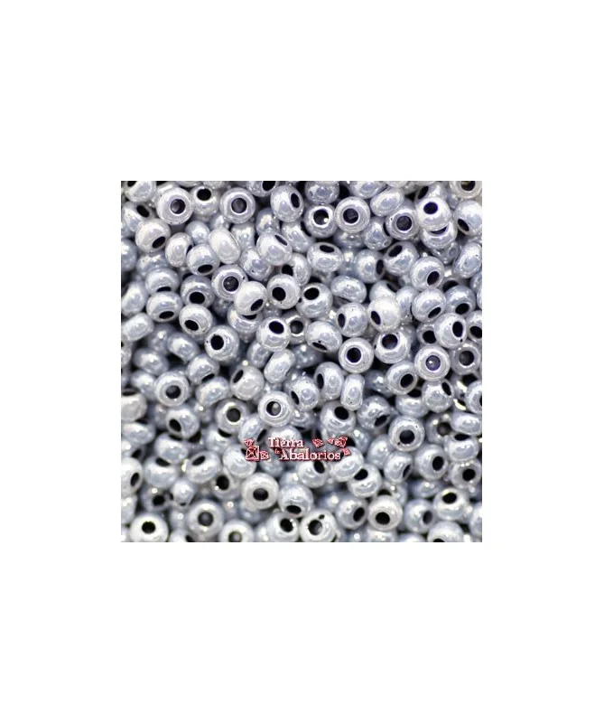 Rocalla 9/0 Gris Perla Rocalla 9/0 Gris Perla