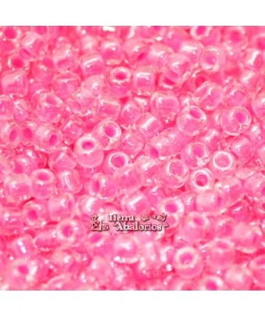 Rocalla Matsuno 11/0 Fucsia Luminoso (Flúor) Rocalla Matsuno 11/0 Fucsia Luminoso (Flúor)
