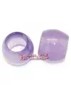 Resina Tubo 17x13mm Agujero 10mm, Violeta