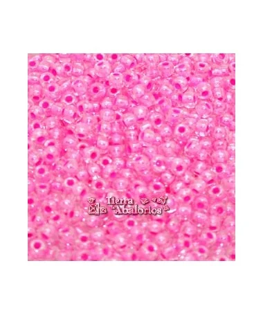 Rocalla 6/0 Cristal Fucsia Rocalla 6/0 Cristal Fucsia