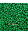Rocalla 6/0 Verde Hierba Mate