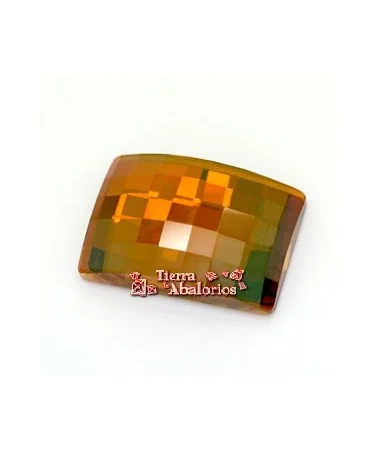 Cabujón Swarovski Chessboard 24x16mm, Cristal Cooper