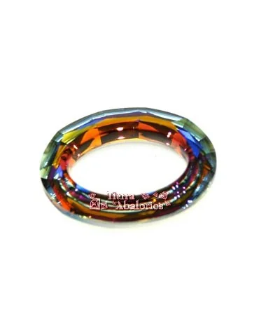 Cosmic Oval Ring Swarovski 22x16mm, Volcano