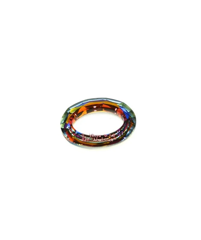 Cosmic Oval Ring Swarovski 22x16mm, Volcano