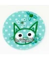 Adhesivo Gros Grain Gato 30mm, Turquesa Verde