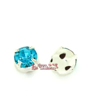 Chaton Engastado Swarovski SS20, Aquamarine Chaton Engastado Swarovski SS20, Aquamarine