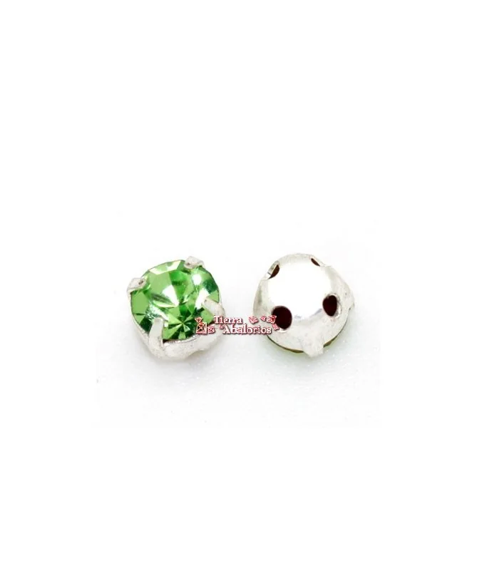 Chaton Engastado Swarovski SS20, Peridot