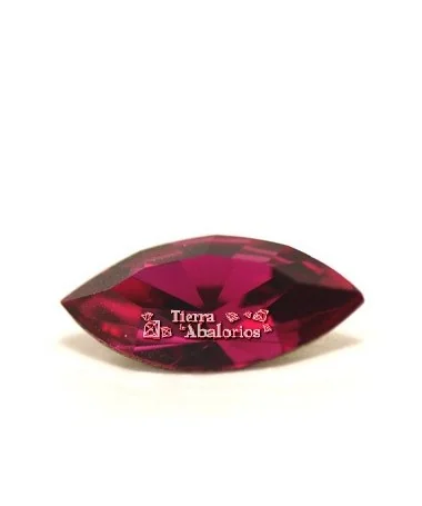 Navette 10x5mm Fucsia (sin engaste)