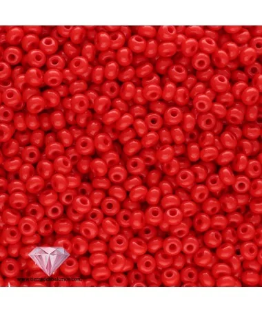 Rocalla 6/0 Rojo Opaco