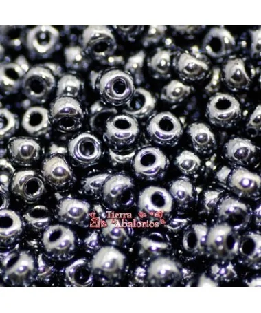 Rocalla 6/0 Hematite Rocalla 6/0 Hematite