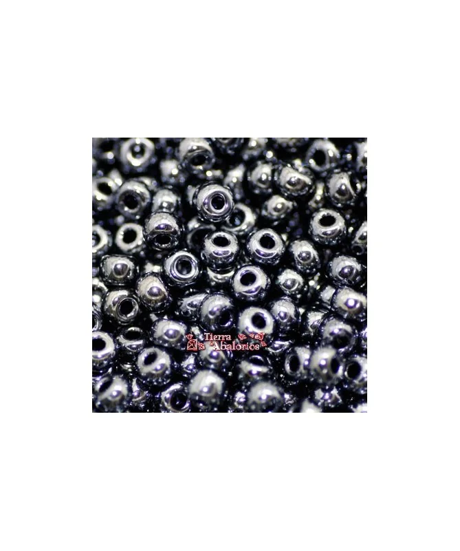 Rocalla 6/0 Hematite Rocalla 6/0 Hematite
