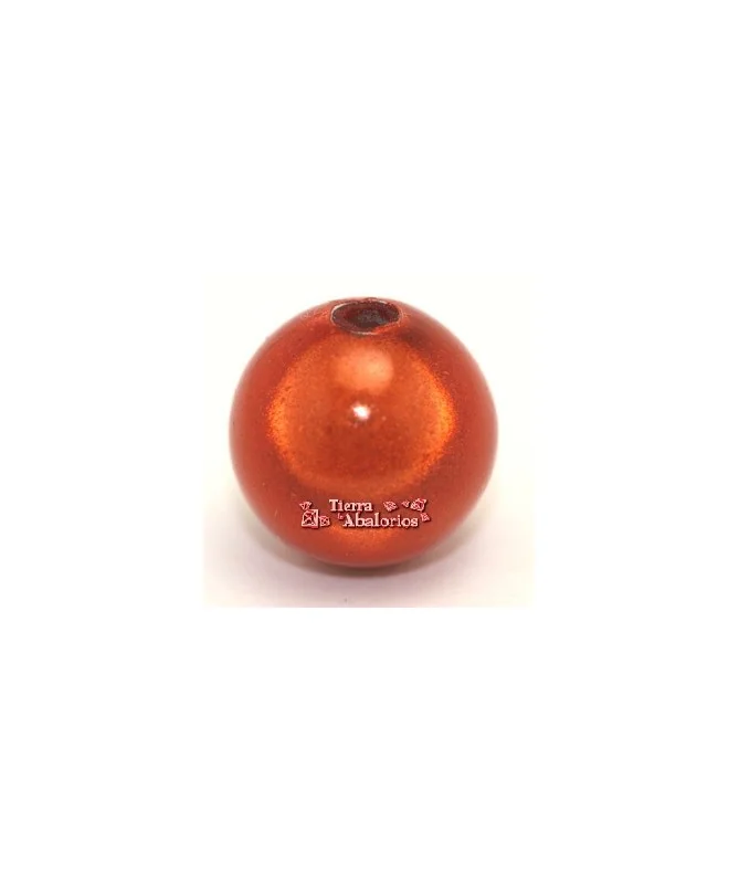 Bola Mágica 14mm Agujero 2,1mm Naranja