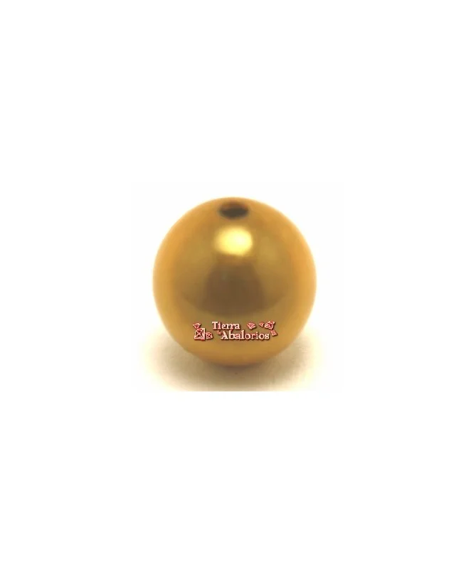 Bola Mágica 8mm Agujero 1,9mm Dorada
