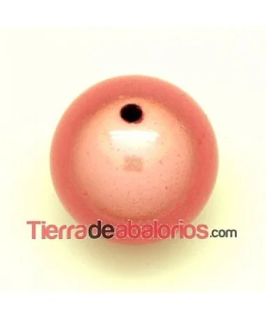 Bola Mágica 4mm Agujero 1,2mm Rosa (100 uds.) Bola Mágica 4mm Agujero 1,2mm Rosa