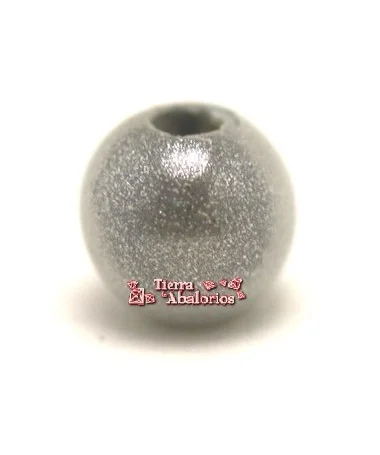 Bola Mágica 4mm Agujero 1,2mm Plata (100 uds.) Bola Mágica 4mm Agujero 1,2mm Plata