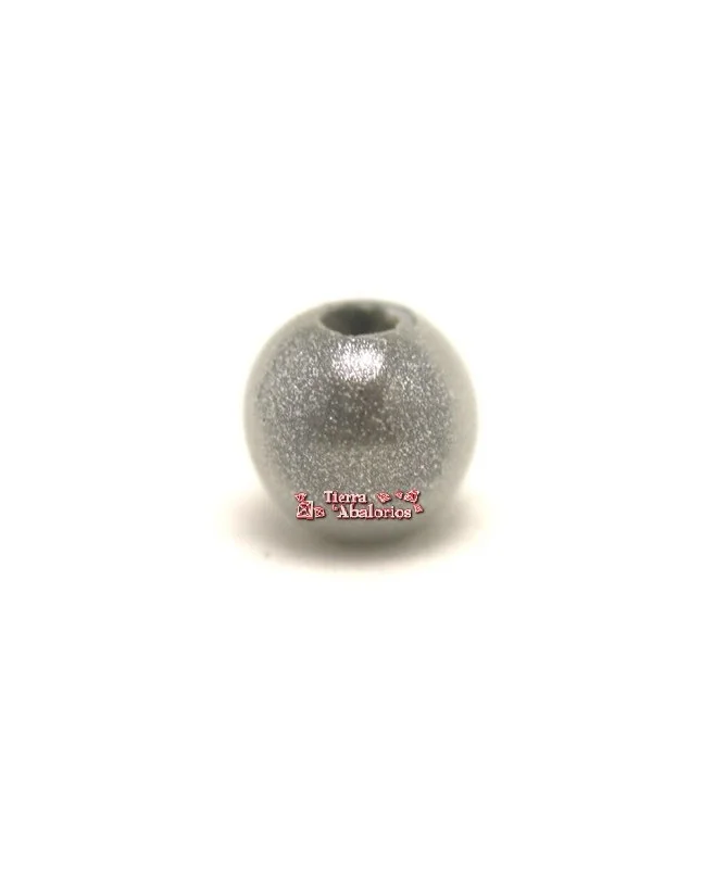 Bola Mágica 4mm Agujero 1,2mm Plata