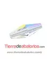 Tupi Alargado Swarovski 15x6mm, Cristal AB